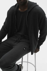 Wool Cashmere New Class Sweatpant - Black