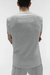 Conquer Reform Crewneck Short Sleeve - Athletic Heather Grey