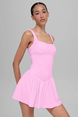 Alosoft Break Point Tennis Dress - Candy Heart Pink