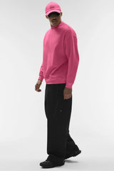 Accolade Crew Neck Pullover - Paradise Pink