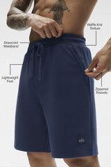 7" Waffle Lounge Short - Navy
