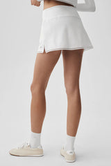 Alosoft Affection Tennis Skirt - White