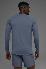 Idol Crewneck Long Sleeve - Bluestone