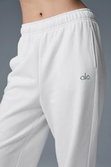 Accolade Sweatpant - White