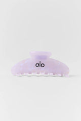 90's Claw Clip - Light Provence Blue Marble