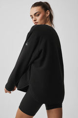 Polar Fleece Take Note Jacket - Black