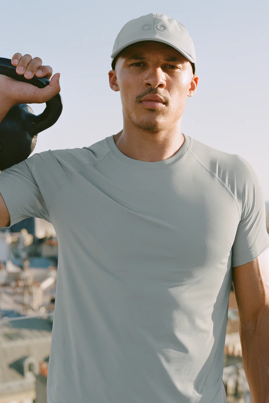 Idol Crewneck Short Sleeve - Lunar Grey