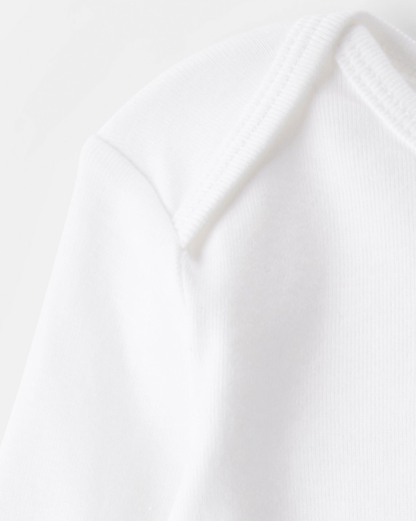 Baby 4-Pack Long-Sleeve Bodysuits - White