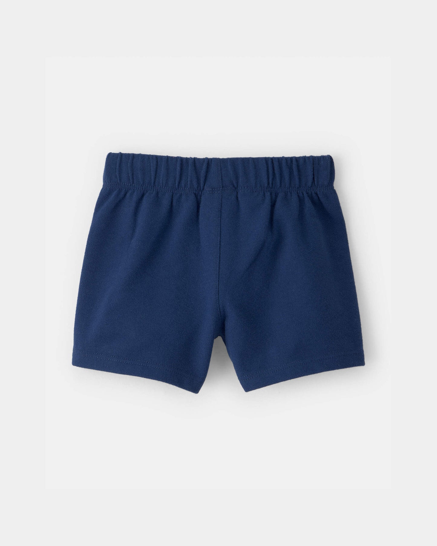 Baby Boy French Terry Shorts - Navy Blue