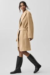 Wool Gameday Overcoat - Camel