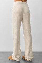 Wool Cashmere New Class Sweatpant - Oatmeal Heather