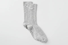 Unisex Half-Crew Understated Sock - Athletic Heather Grey