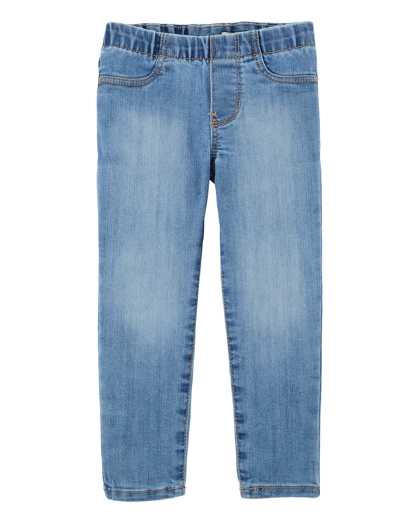 Toddler Girl Medium Wash Elastic-Waist Jeggings