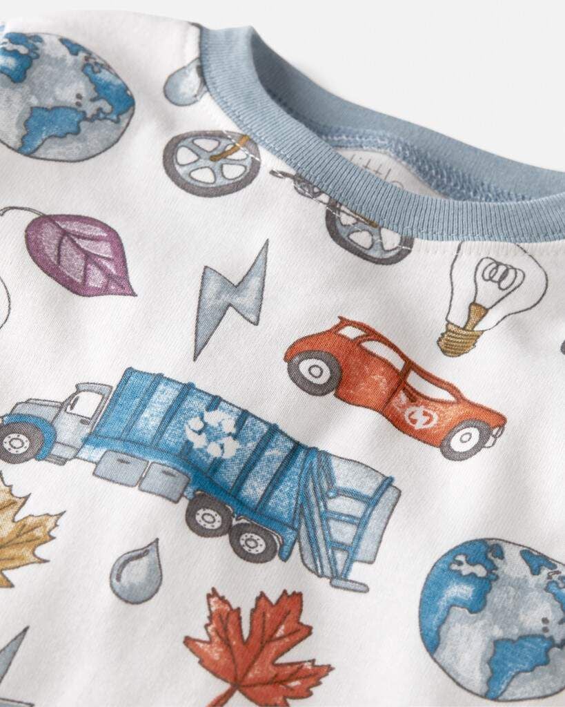 Toddler Organic Cotton Pajamas Set