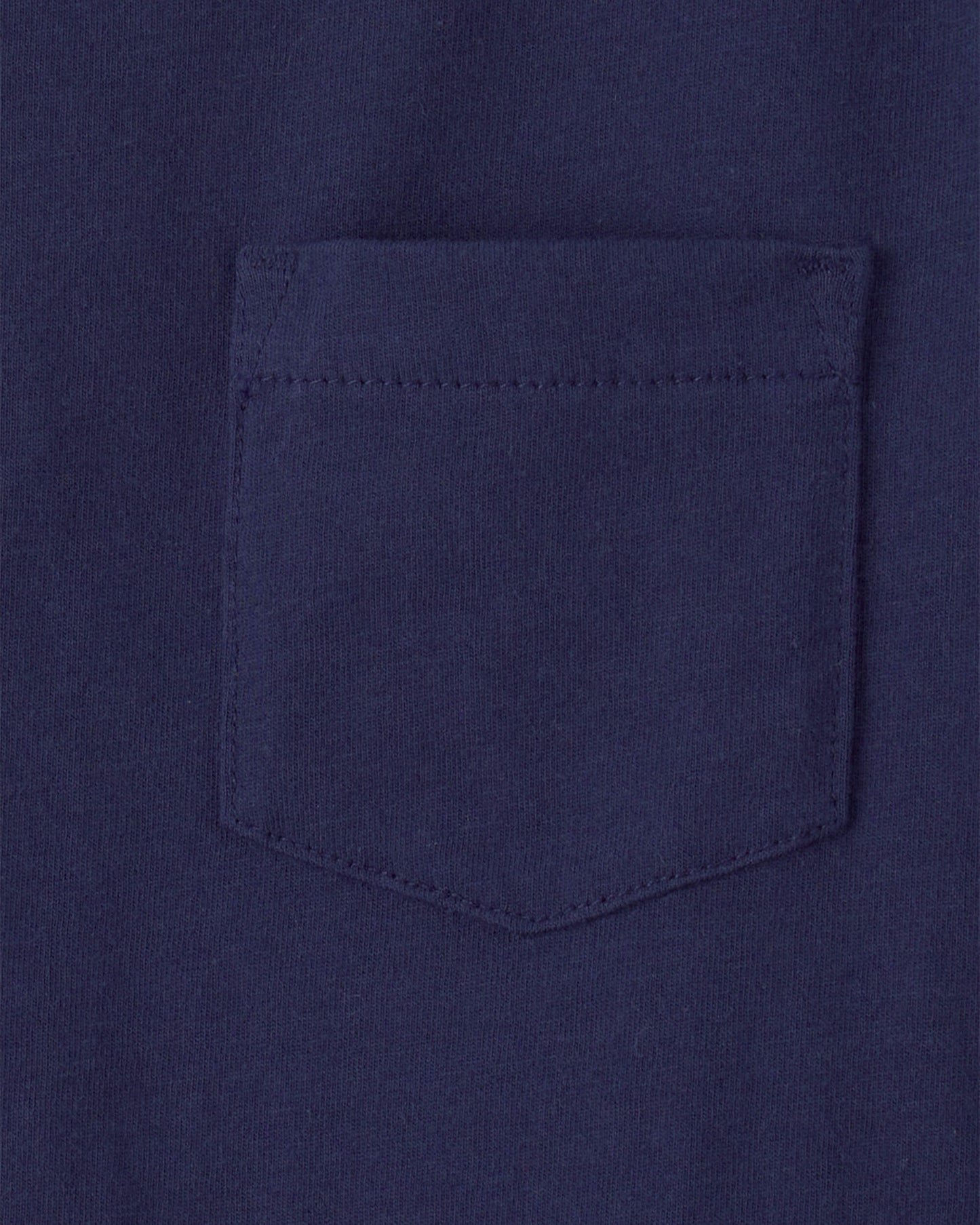 Toddler Solid Short-Sleeve Pocket Tee - Navy