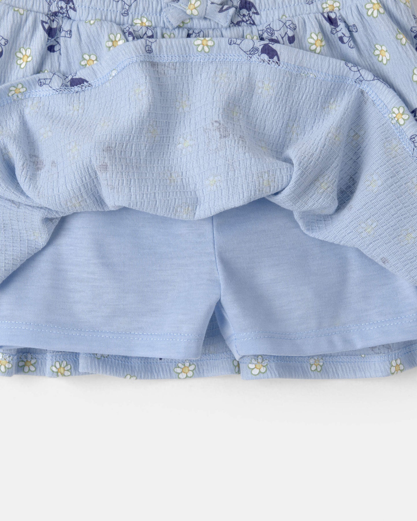 Toddler Girl 2-Piece Bluey™ Top & Skort Set - Yellow/Blue