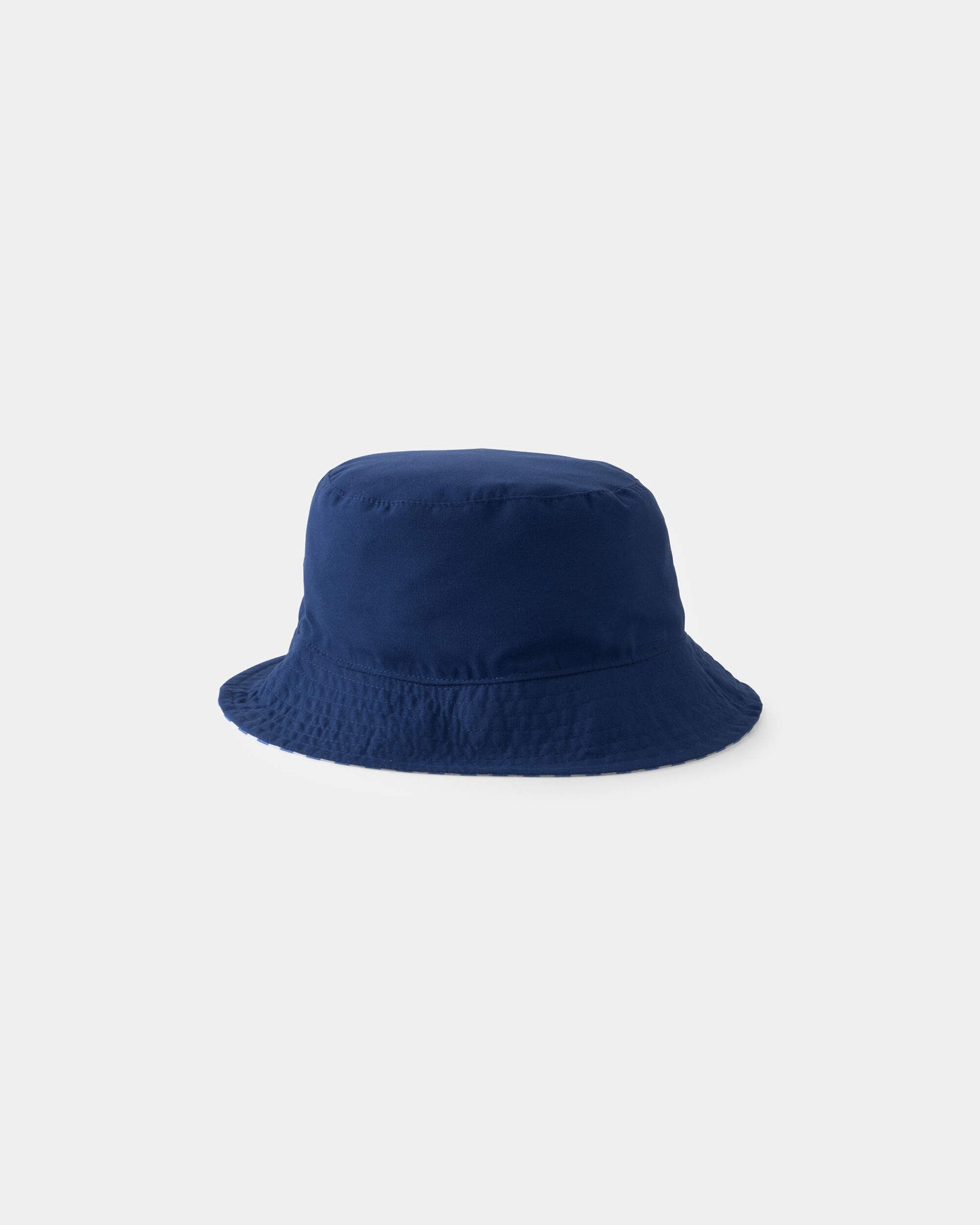 Toddler Boy Reversible Stripe Bucket Swim Hat - Blue