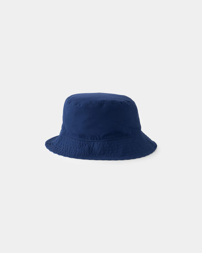 Toddler Boy Reversible Stripe Bucket Swim Hat - Blue