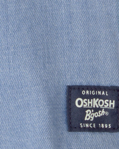 Toddler Boy Denim Button-Down Shirt - Blue