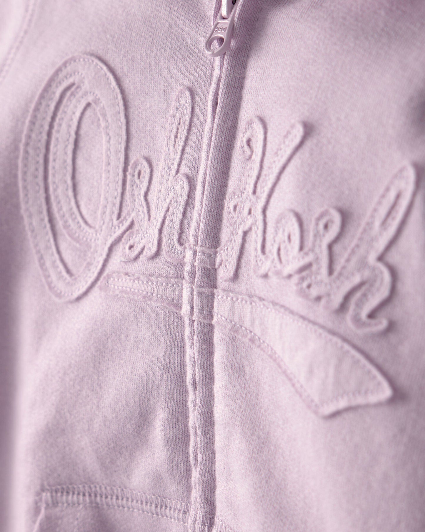Toddler Girl OshKosh Logo Zip-Up Hoodie - Purple
