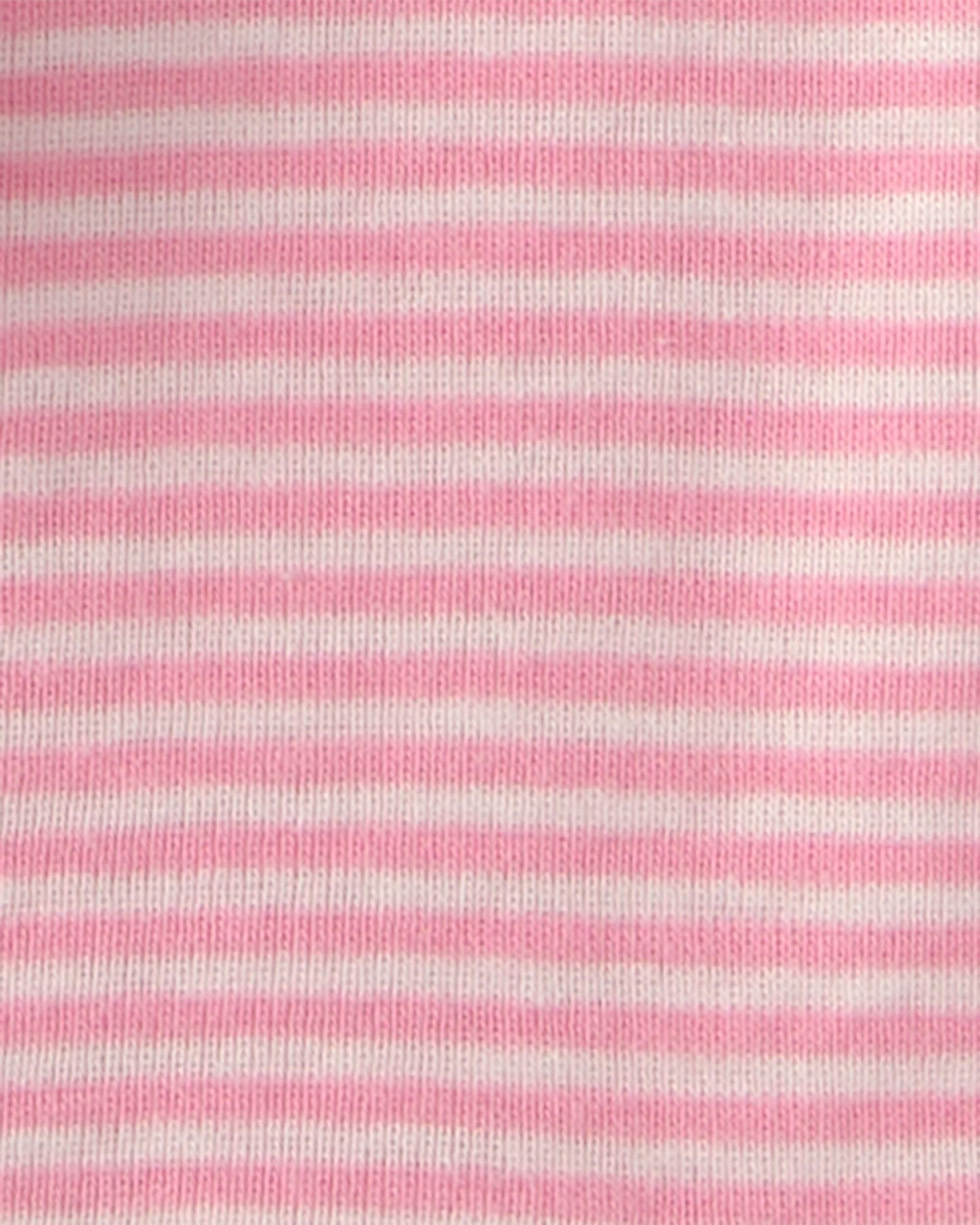 Toddler Girl Ice Cream 100% Cotton Short-Sleeve Snug Fit 4-Piece Pajama Set - Pink/Ivory