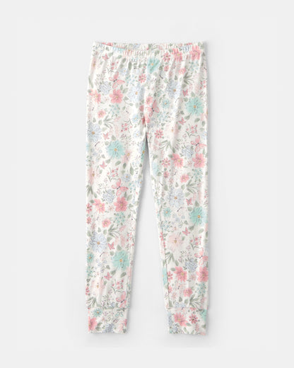 Toddler Girl Butterfly Garden PurelySoft 2-Piece Pajama Set