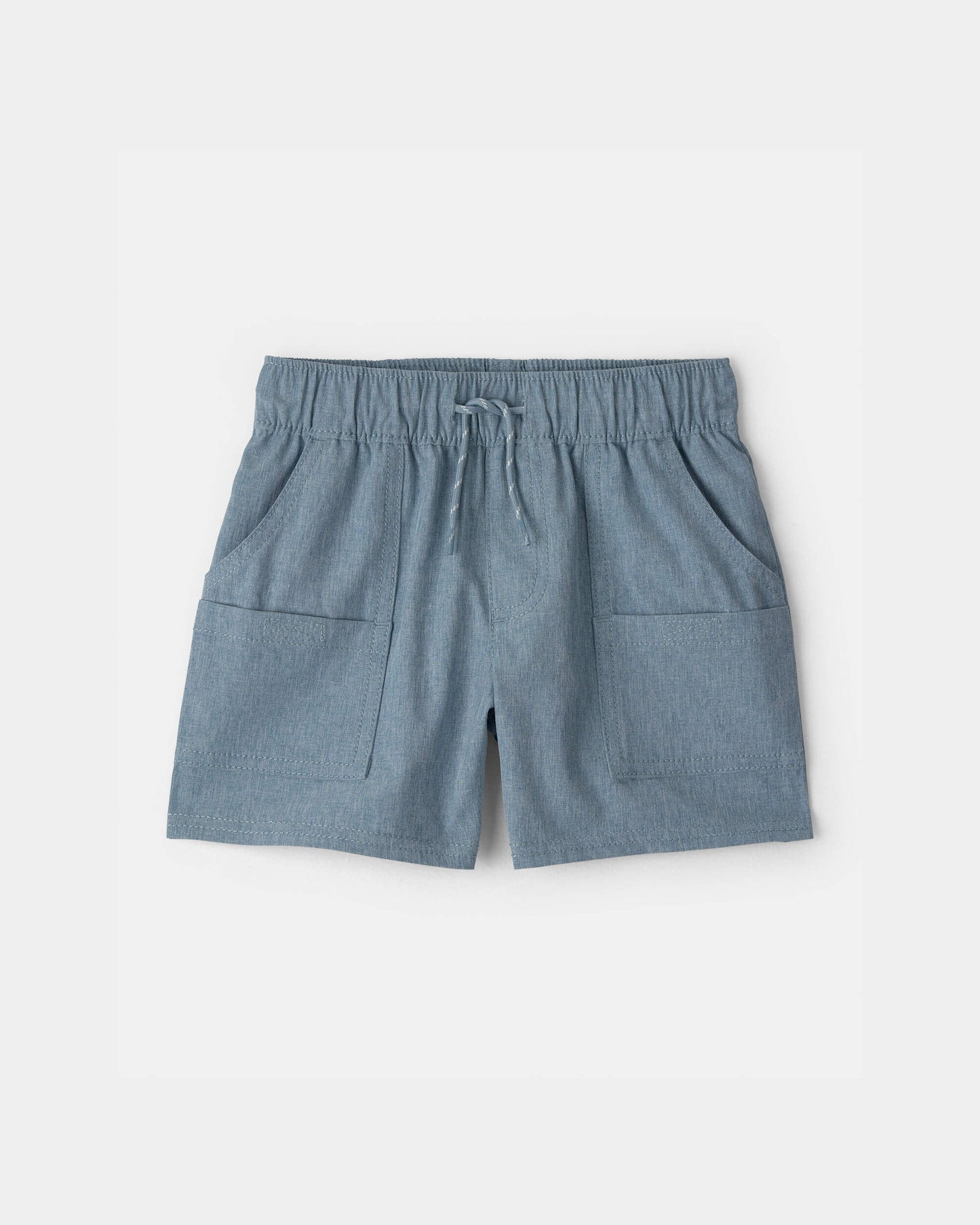 Toddler Boy Woven Pocket Shorts - Blue