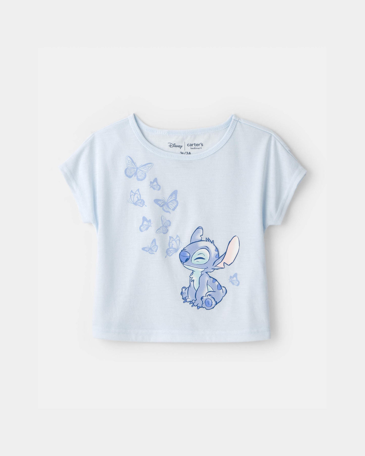 Toddler Girl 2-Piece Disney© Lilo & Stitch Short-Sleeve Pajama Set - Blue