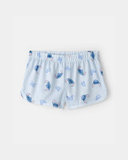 Toddler Girl 2-Piece Disney© Lilo & Stitch Short-Sleeve Pajama Set - Blue