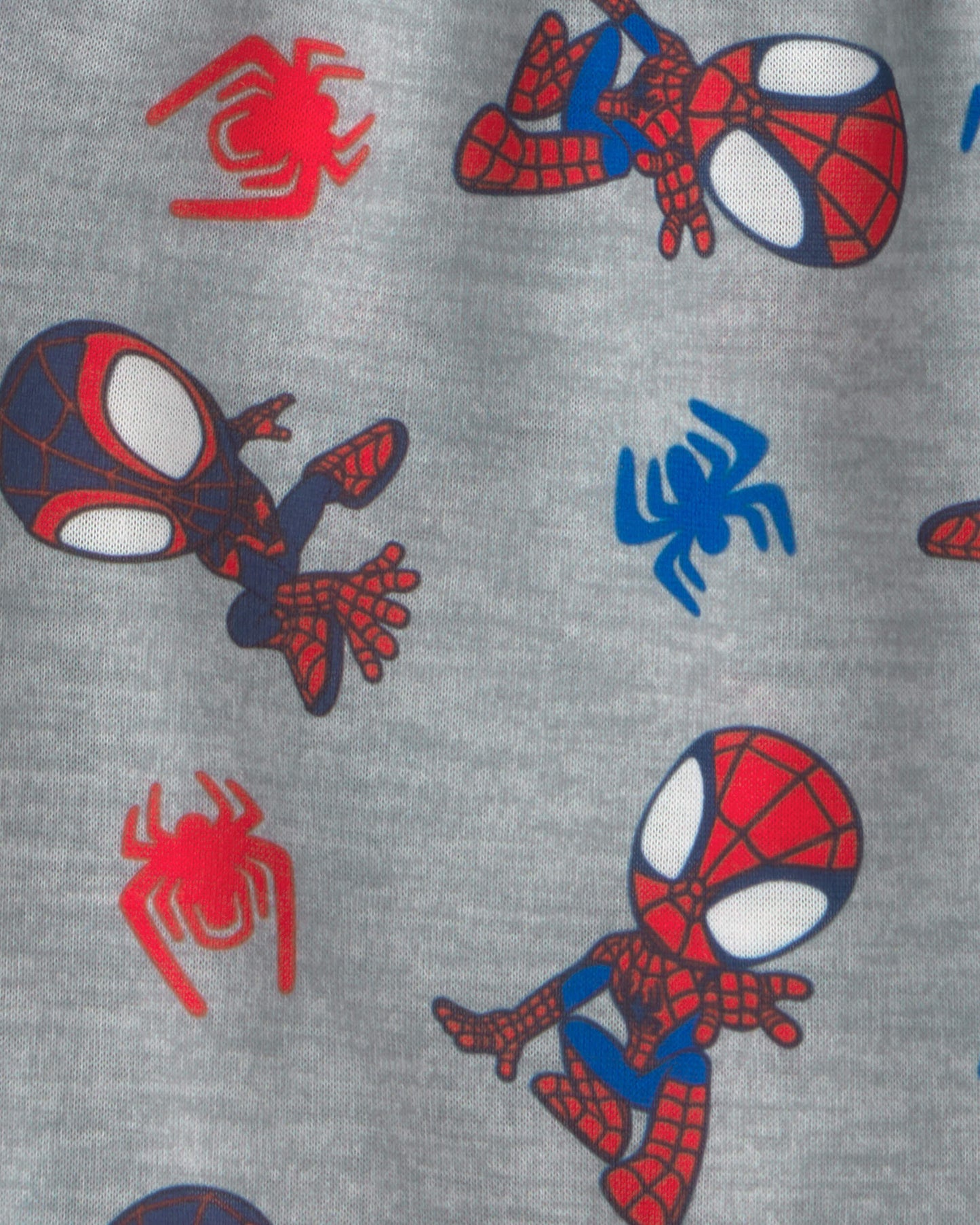 Toddler Boy 2-Piece ©Marvel Spider-Man Short-Sleeve Pajama Set - Blue/Grey