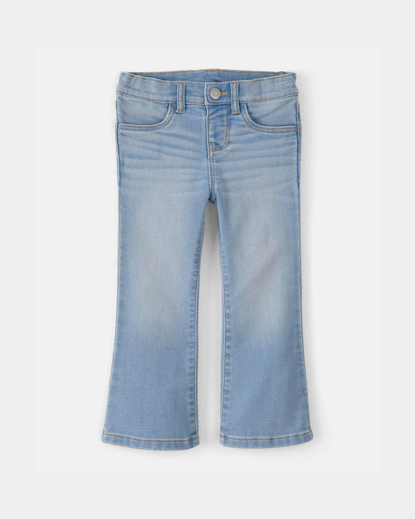 Toddler Girl Denim Flare Jeans - Light Blue