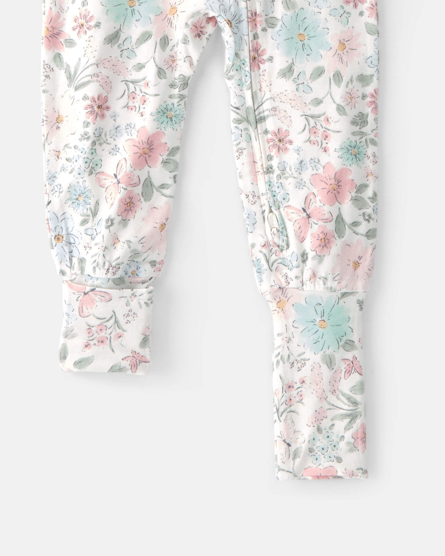 Toddler Girl Butterfly Garden PurelySoft 1-Piece Pajama