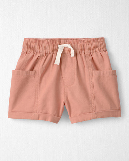 Toddler Boy 2-Piece Top & Short Set Made with Organic Cotton in Citrus Summer Print