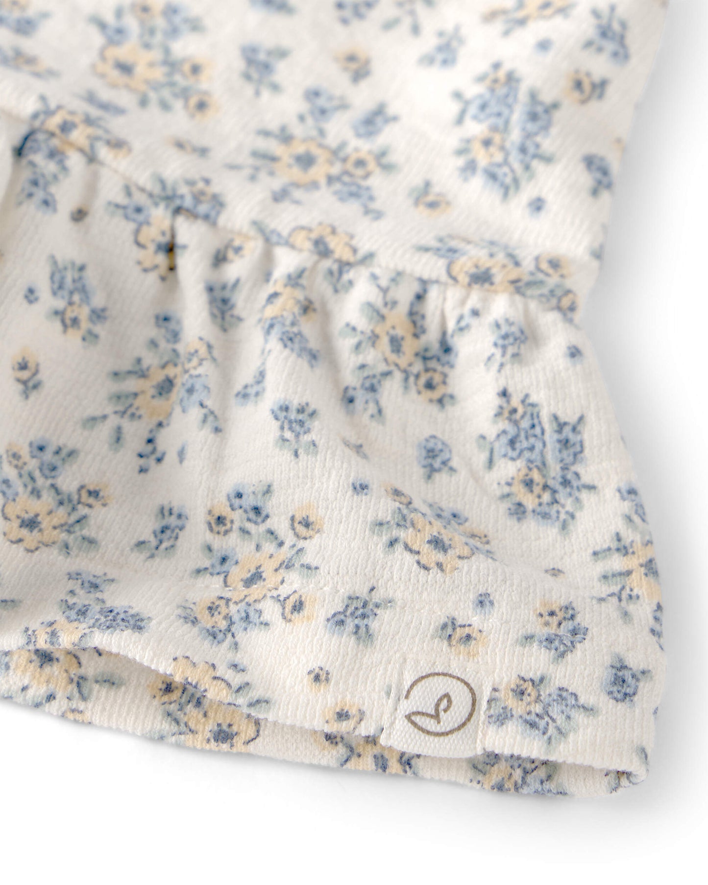 Toddler Girl 2-Piece Top & Short Set Made with Organic Cotton in Spring Bloom Print