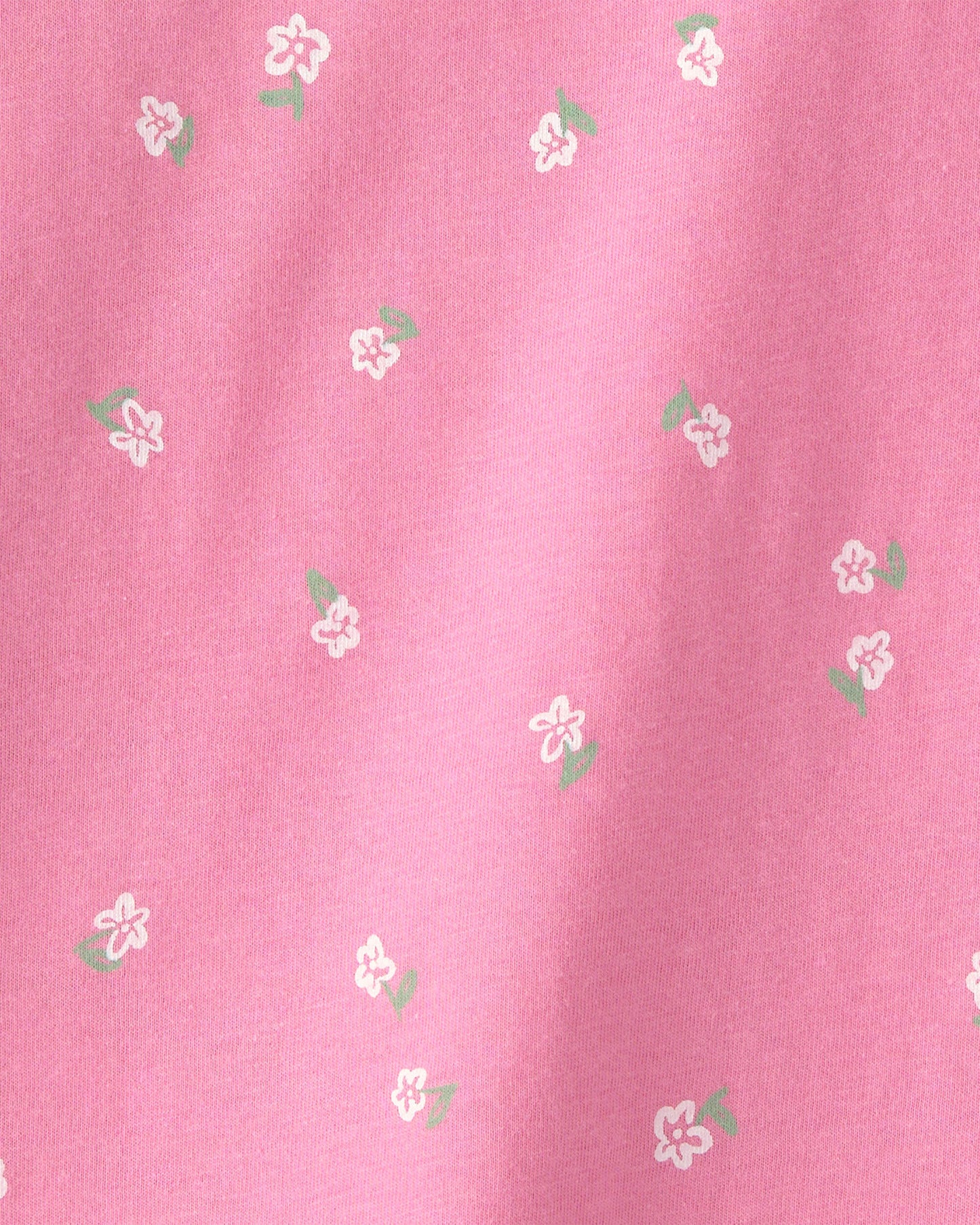 Toddler Girl Floral Relaxed Top - Pink