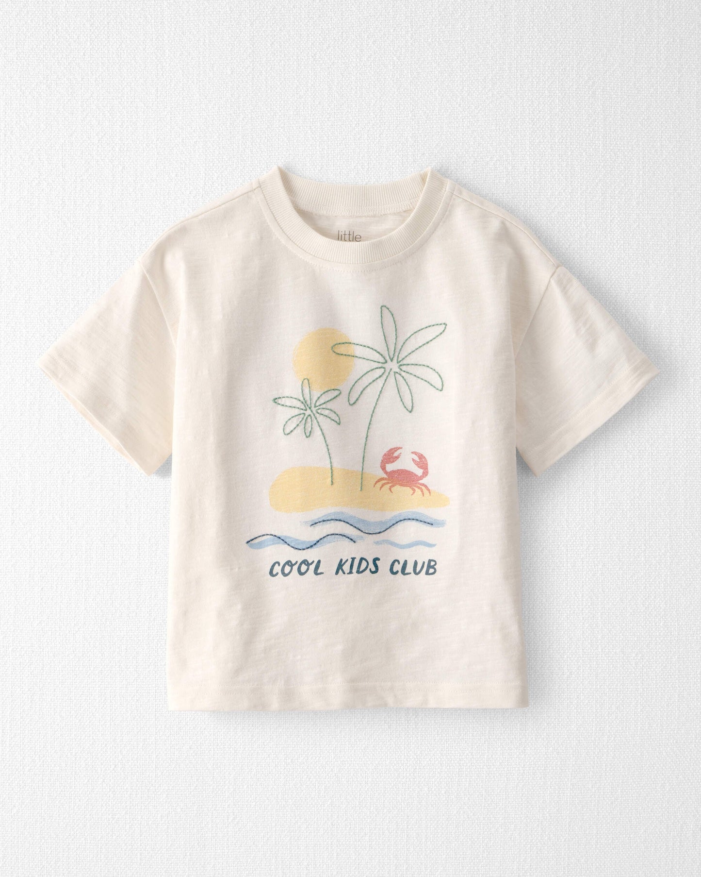 Toddler Organic Cotton 'Cool Kids Club' Tee