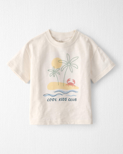 Toddler Organic Cotton 'Cool Kids Club' Tee