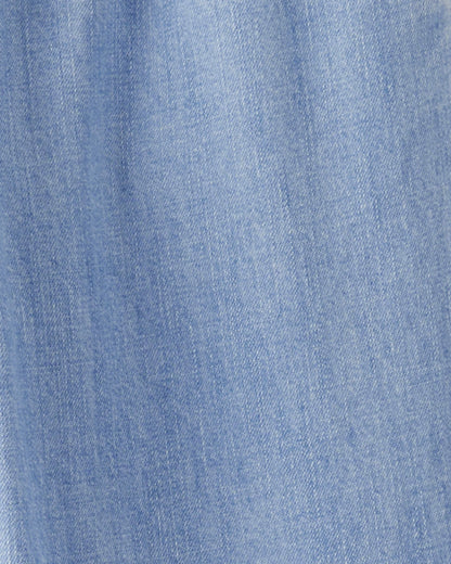 Toddler Boy Organic Cotton Chambray Pants