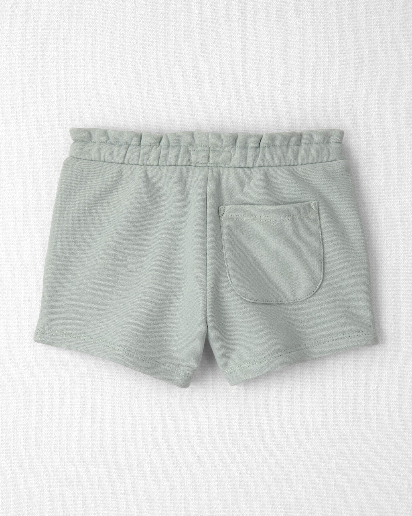 Toddler Girl French Terry Shorts Made with Organic Cotton