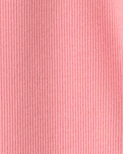 Toddler Girl 2-Pack Organic Cotton Ribbed Tees