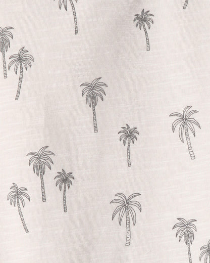 Toddler Boy 2-Pack Organic Cotton T-Shirts in Palm Trees