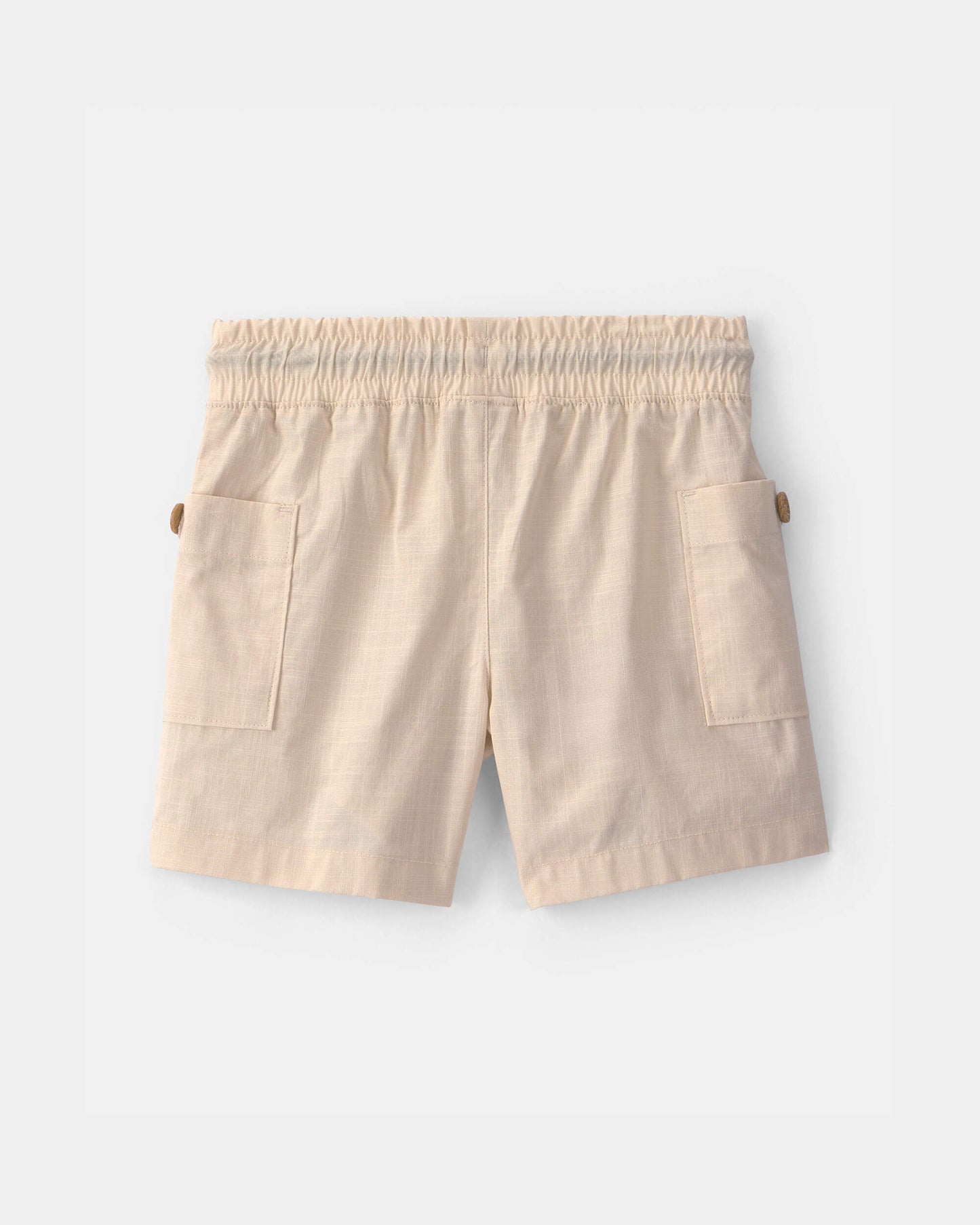 Toddler Boy 2-Piece Toucan Embroidered Top & Short Set - Khaki