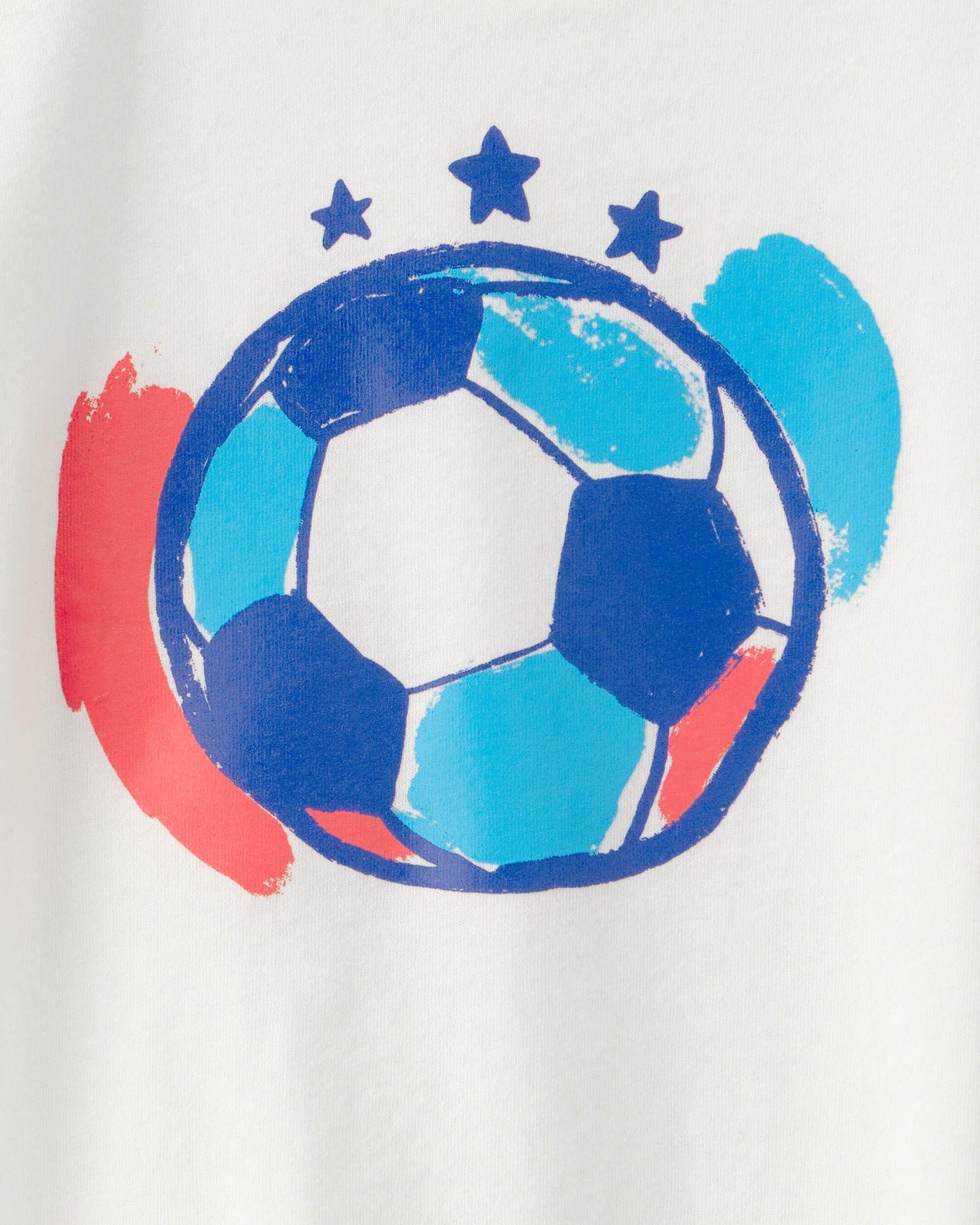 Toddler Soccer Graphic Tee - Ivory