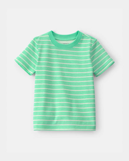 Toddler Striped Tee - Green