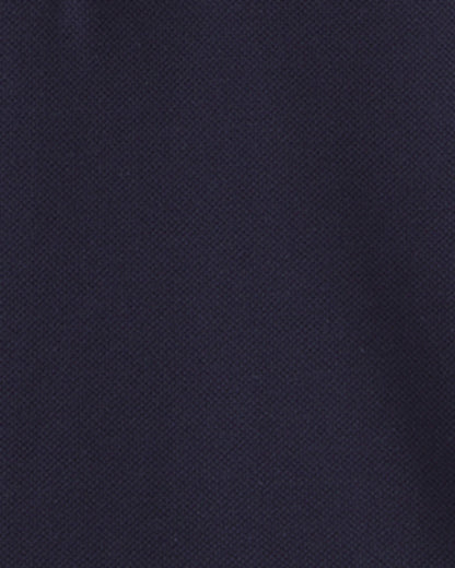 Toddler Boy Uniform Piqué Long-Sleeve Polo Shirt - Navy