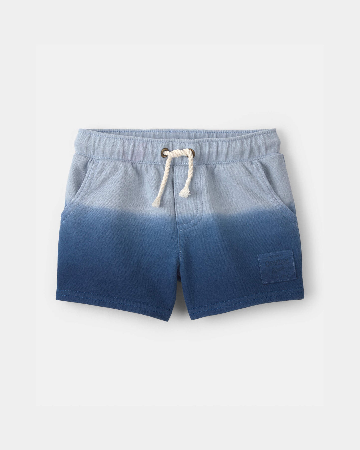 Toddler Boy Ombre French Terry Shorts - Blue