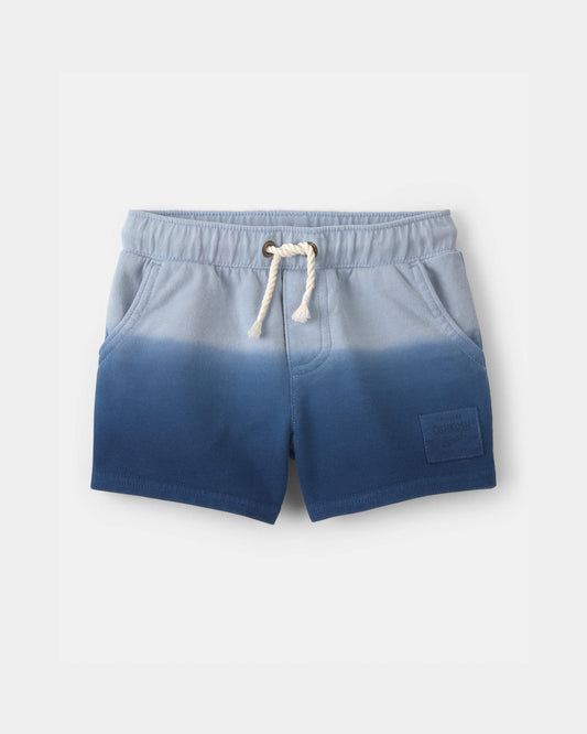 Toddler Boy Ombre French Terry Shorts - Blue