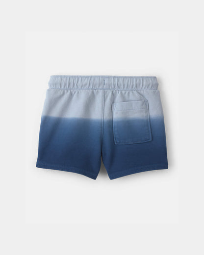 Toddler Boy Ombre French Terry Shorts - Blue