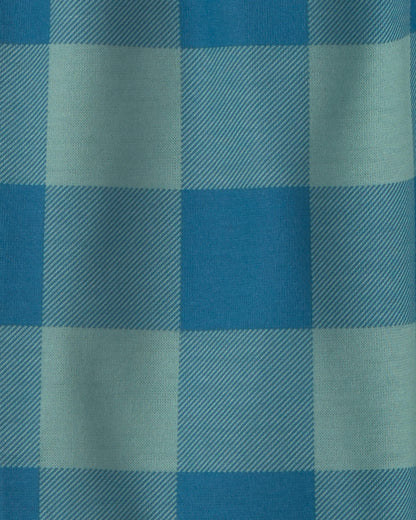 Toddler Boy Camp Short-Sleeve 2-Piece Pajama Set - Blue