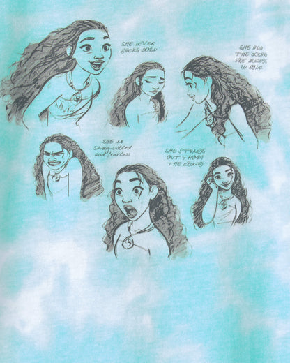 Toddler Girl Disney© Moana Graphic Tee - Turquoise